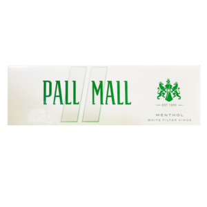 Pall Mall Menthol White Filter Kings Box of 10 packs