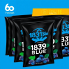 1839 Blue 6 oz Pack of 6 Bags