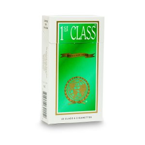 1st Class Menthol Silver 100s Box of 10 packs