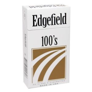 Edgefield Gold 100's Box of 10 packs