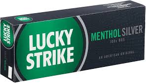 Lucky Strike, Menthol Silver XL 100 Box of 10 Packs