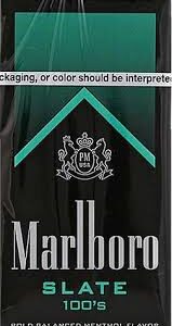 Marlboro Menthol Slate 100's Box of 10 Packs