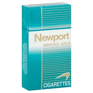 Newport Menthol Gold 100s Soft Box of 10 packs