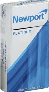 Newport Menthol Platinum Blue 100s Box of 10 Packs