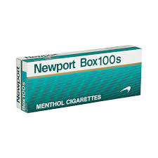 Newport, Non-Menthol Green 100s Box of 10 Packs