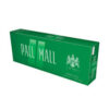 Pall Mall Menthol Green Filter 100s Box of 10 packs