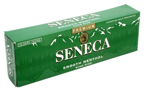 Seneca Smooth Menthol King Size Box of 10 packs