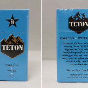 Teton No. 18 Blue Kings Box of 10 packs