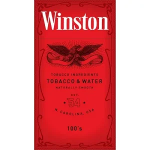 Winston Red 100's Box of 10 packs