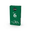 Teton No. 6 Green Menthol 100's Box of 10 packs