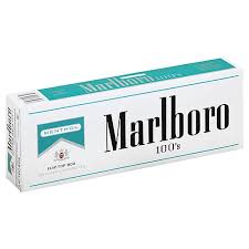 Marlboro Menthol Silver Pack 100's Box of 10 Packs