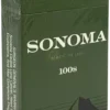 Sonoma, Menthol Green 100s Box of 10 packs