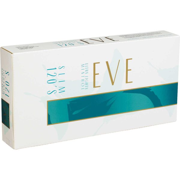 Eve Menthol Turquoise 120s Box of 10 packs