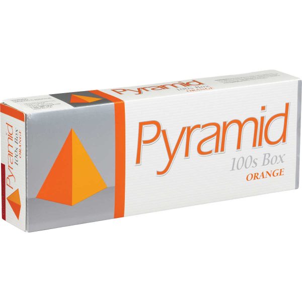 Pyramid Orange 100s Box of 10 packs