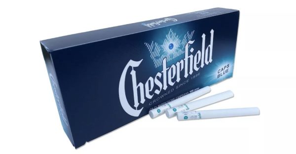 Chesterfield Blue Caps Box of 10 packs