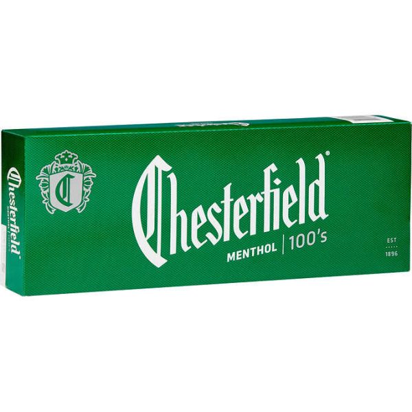 Chesterfield Menthol 100s Box of 10 packs