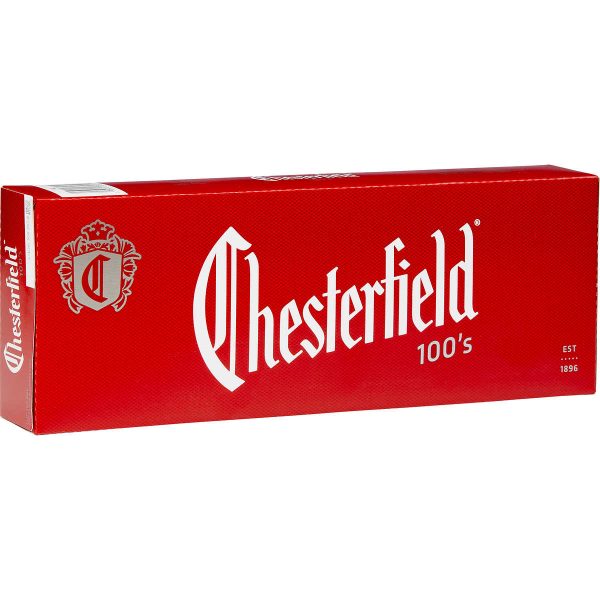 Chesterfield Red 100s Box of 10 packs