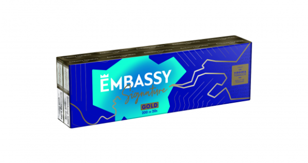 Embassy Signature Gold Box of 10 packs