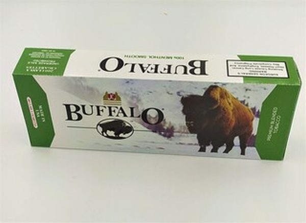 Buffalo Menthol Smooth 100 Box of 10 Packs