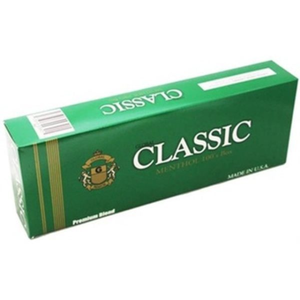 Classic Menthol 100 Box of 10 Packs