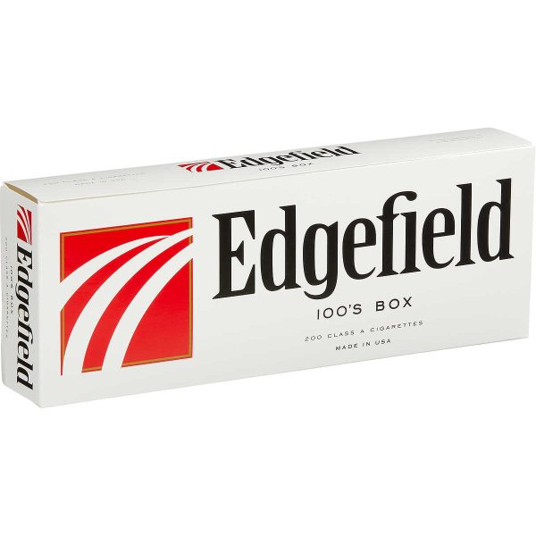 Edgefield Red 100's Box of 10 Packs