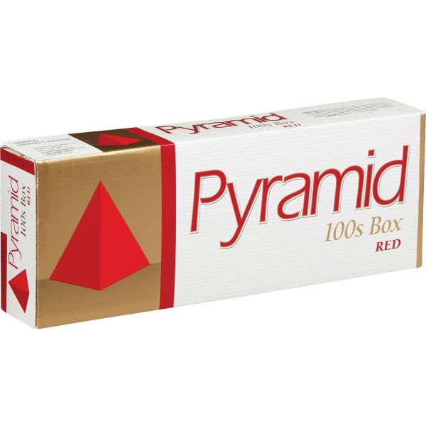 Pyramid Red 100s Box of 10 packs