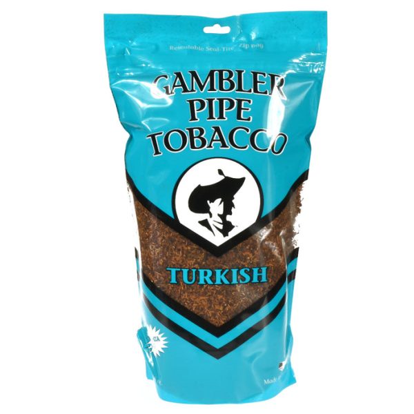 Gambler Pipe Tobacco Turkish 16 oz. Bag 2 ct