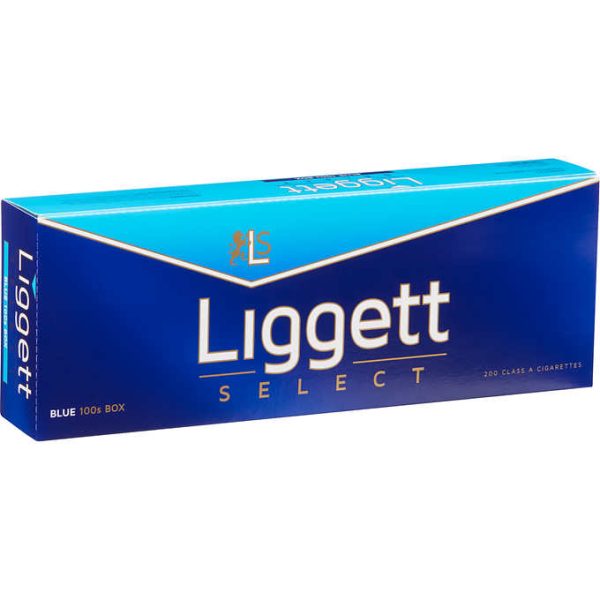 Liggett Select, Blue 100s Box of 10 packs