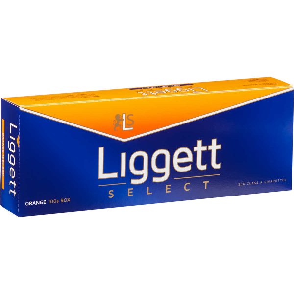 Liggett Select, Orange 100s Box of 10 packs