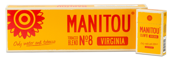 Manitou Tobacco Blend No. 8 box of 10 packs