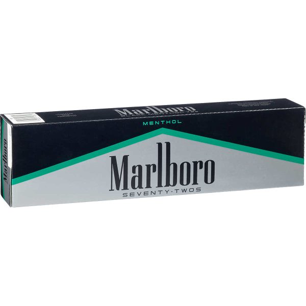 Marlboro 72's Black Menthol Box of 10 packs