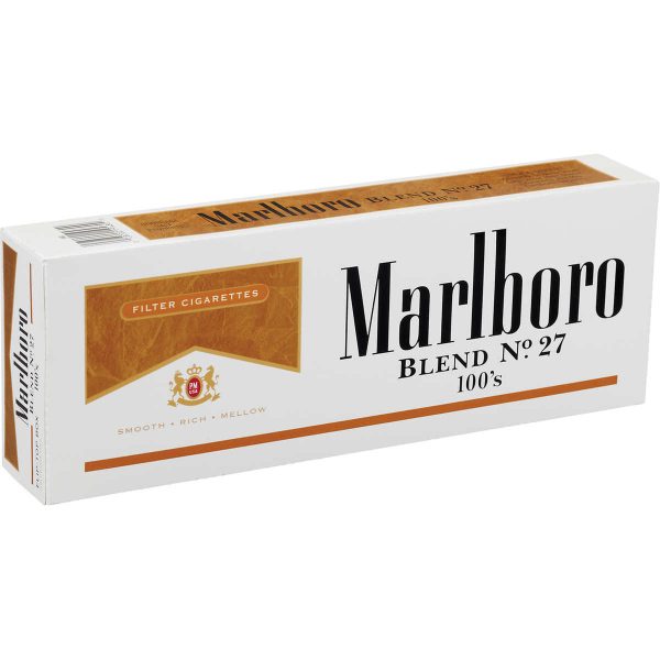 Marlboro Blend No. 27 100's Box of 10 Packs