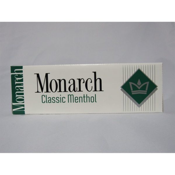 Monarch Classic Menthol Soft box of 10 packs