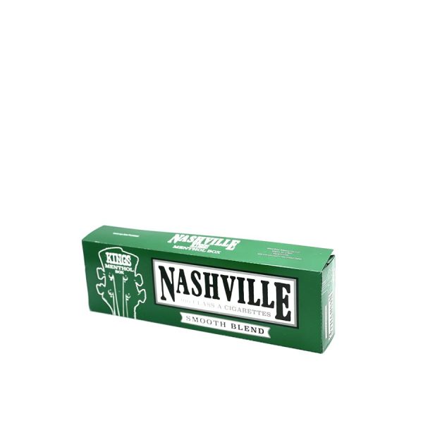 Nashville Kings Menthol Box of 10 packs (Green)