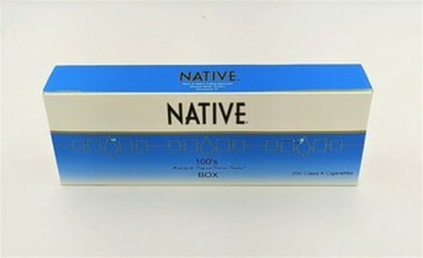 Native, 100's Box of 10 packs (Blue)