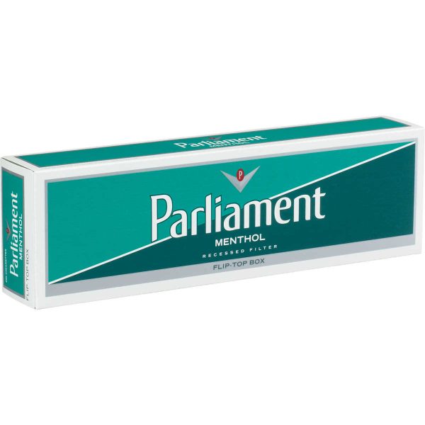 Parliament Menthol White Pack Box of 10 packs