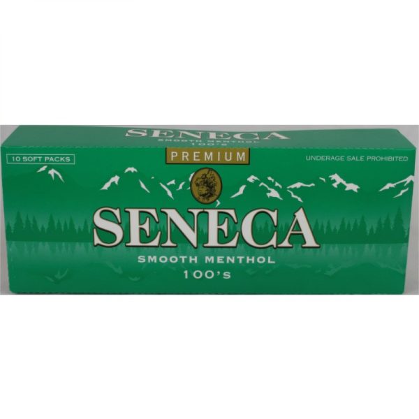 Seneca, Smooth Menthol 100's Soft box of 10 packs