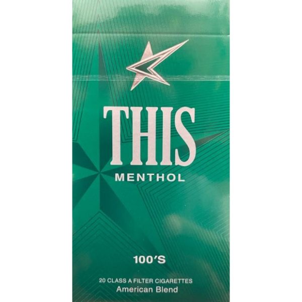 THIS, Menthol 100's Box of 10 packs