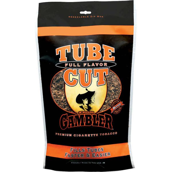 Gambler Tube Cut Full Flavor 8 oz. Bag